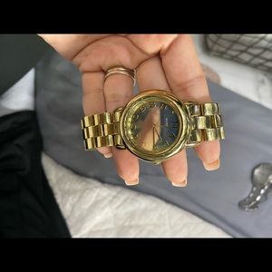 Marc by Marc Jacobs gold watch